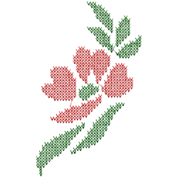 Flowers And Tree Embroidery Design 12 Flowers And Tree Embroidery Design 12